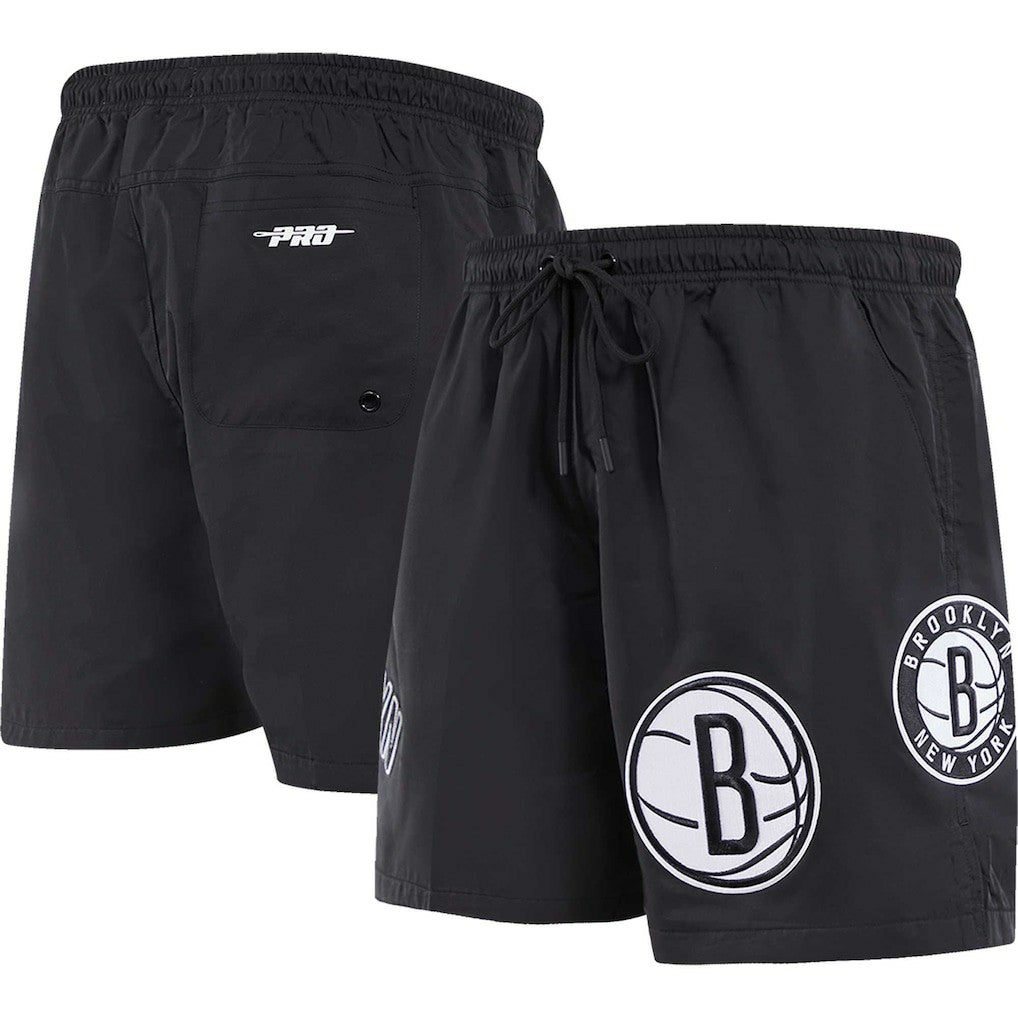 Brooklyn Nets Pro Standard Classics Woven Shorts - Black outlet