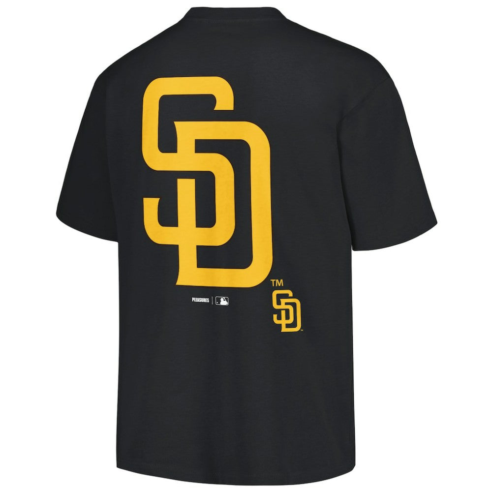 San Diego Padres PLEASURES Ballpark T-Shirt Black