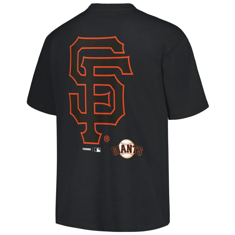 San Francisco Giants PLEASURES Ballpark T-Shirt Black
