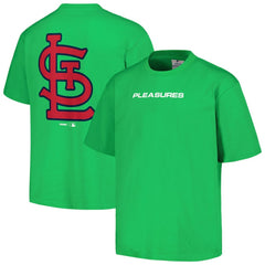 St. Louis Cardinals PLEASURES Ballpark T-Shirt Green