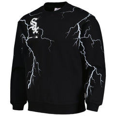 Chicago White Sox PLEASURES Lightning Crewneck Pullover Sweatshirt Black
