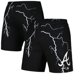 Atlanta Braves PLEASURES Lightning Shorts Black