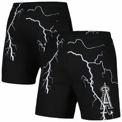 Los Angeles Angels PLEASURES Lightning Shorts Black
