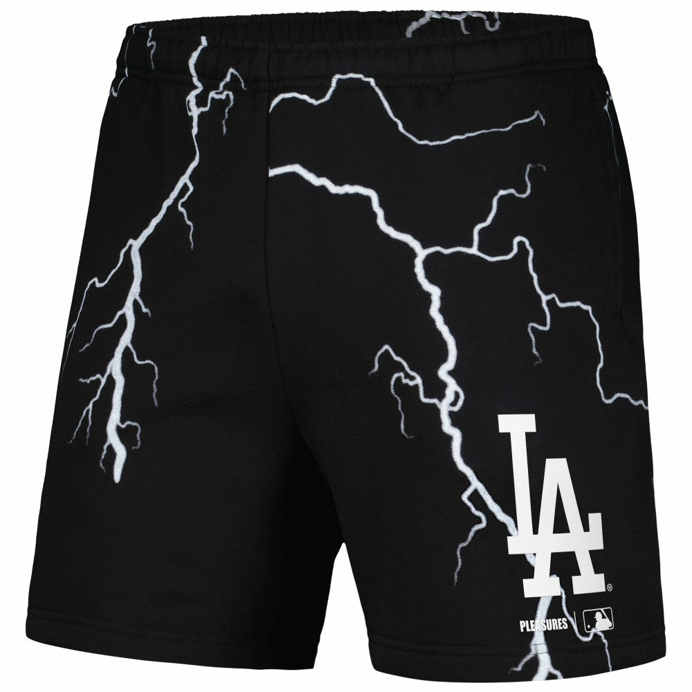 Los Angeles Dodgers PLEASURES Lightning Shorts Black
