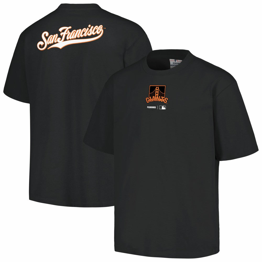 San Francisco Giants PLEASURES Mascot T-Shirt Black