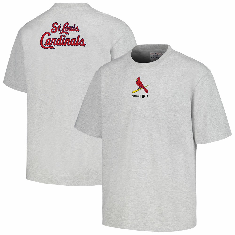 St. Louis Cardinals PLEASURES Mascot T-Shirt Gray
