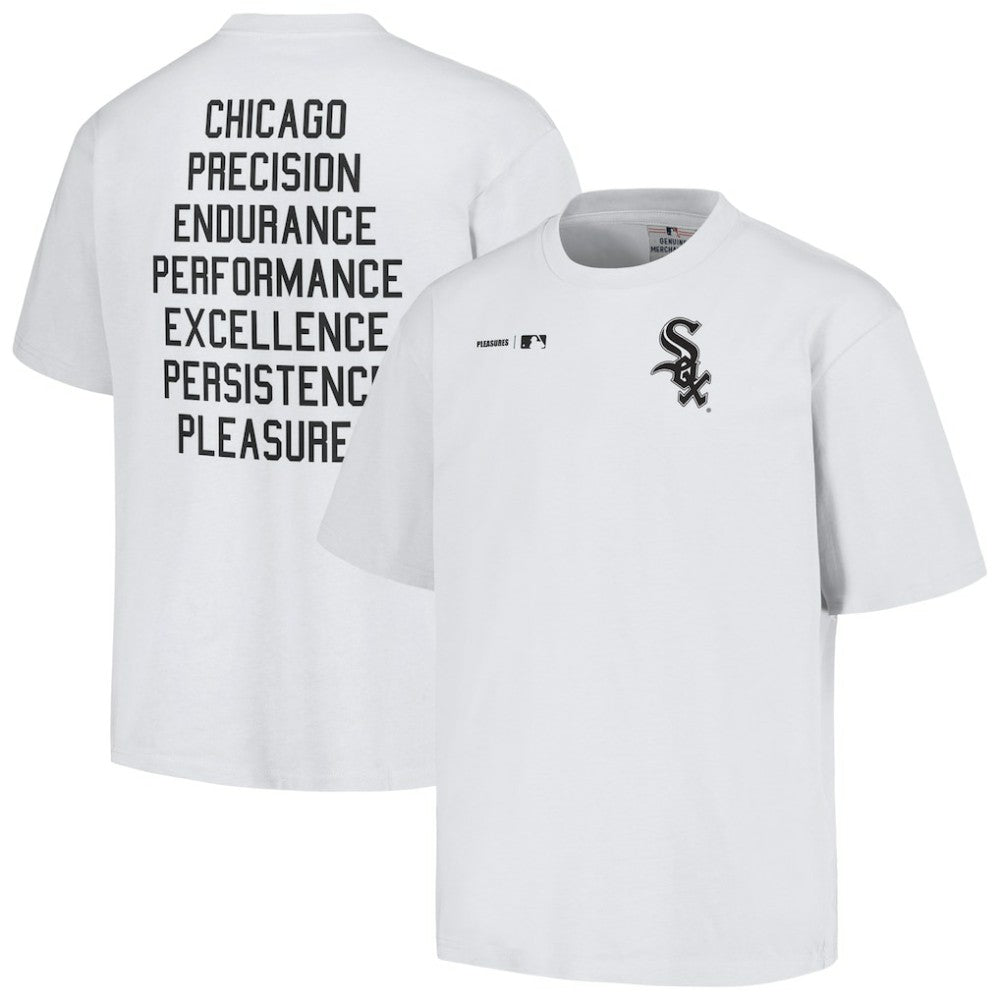 Chicago White Sox PLEASURES Precision T-Shirt White