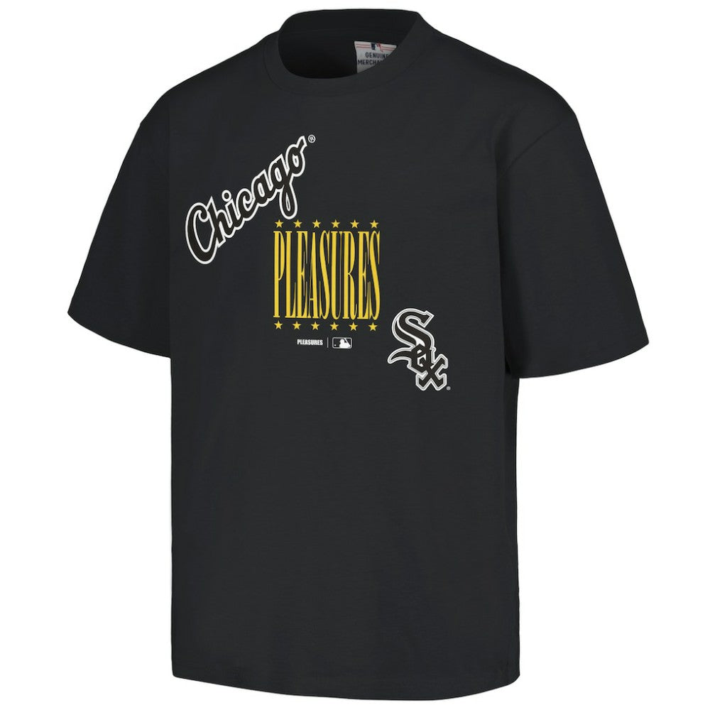 Chicago White Sox PLEASURES Repurpose T-Shirt Black