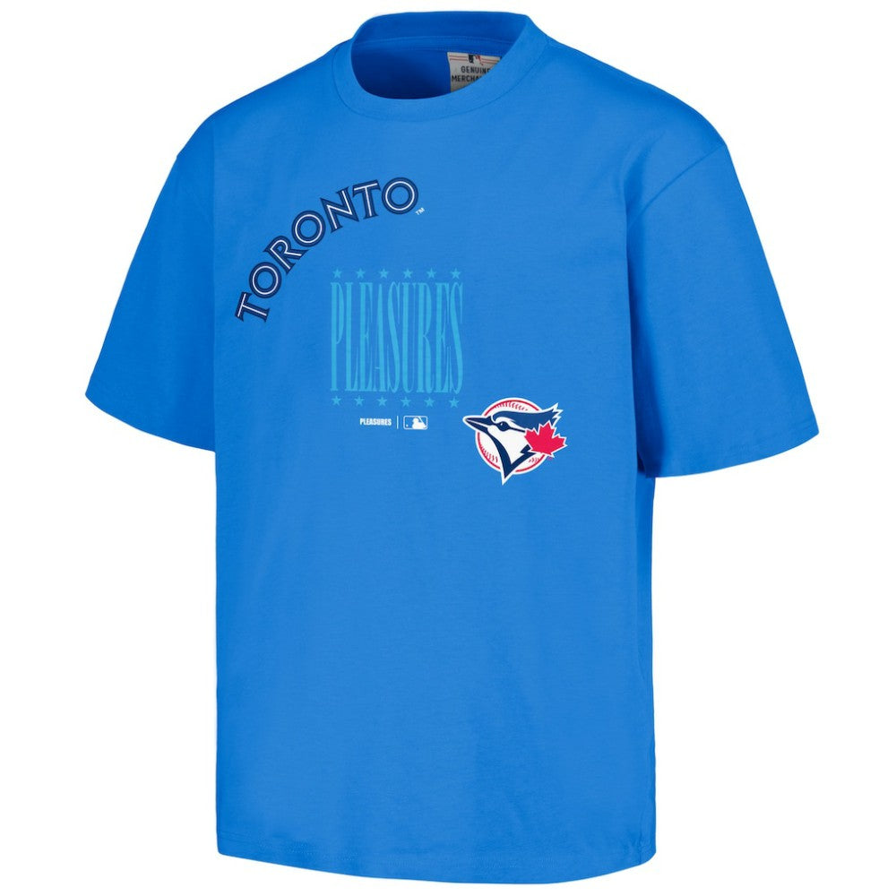 Toronto Blue Jays PLEASURES Repurpose T-Shirt Royal