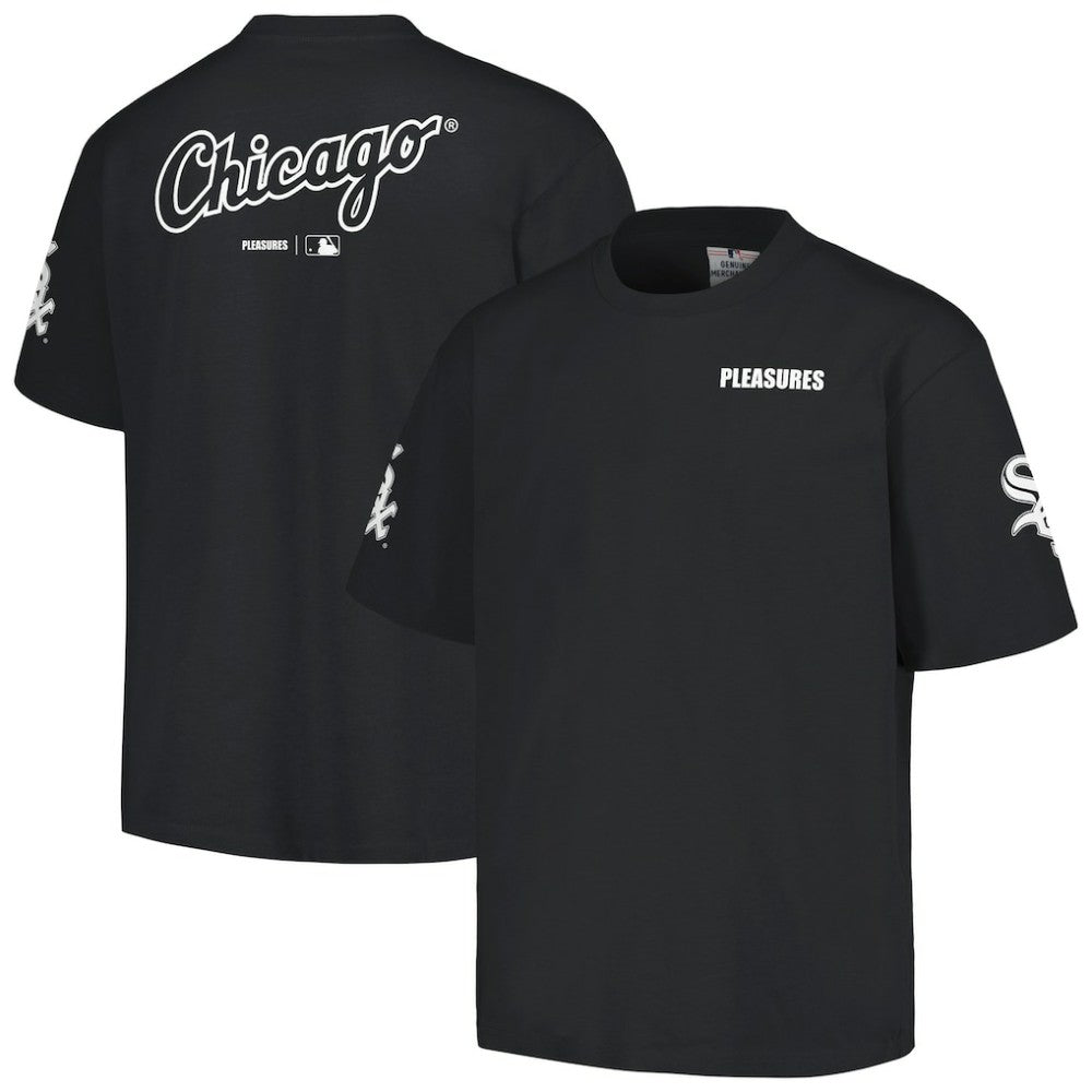 Chicago White Sox PLEASURES Team T-Shirt Black