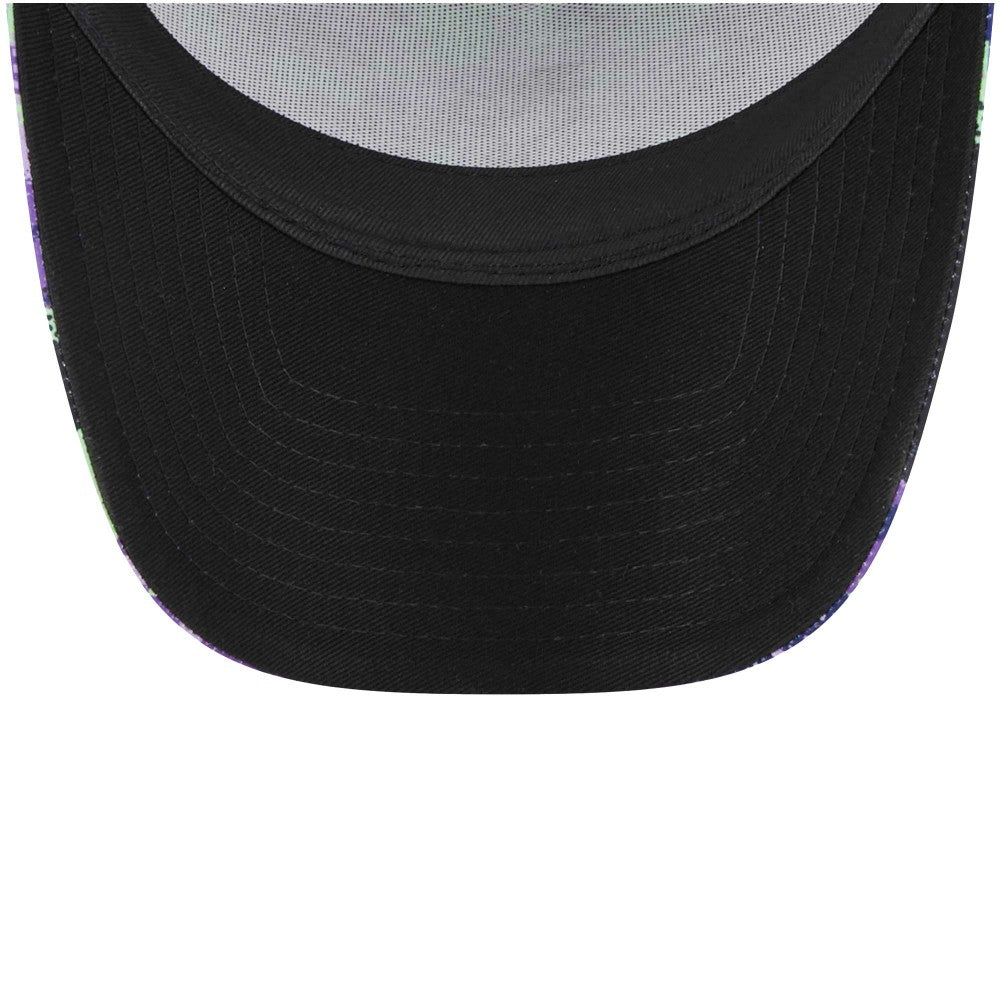 Tottenham Hotspur New Era Black Glitch All Over Print E-Frame Trucker Adjustable Hat shop