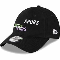 Tottenham Hotspur New Era Triple Wordmark 9FORTY Adjustable Hat - Black for sale