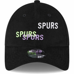 Tottenham Hotspur New Era Triple Wordmark 9FORTY Adjustable Hat - Black for sale