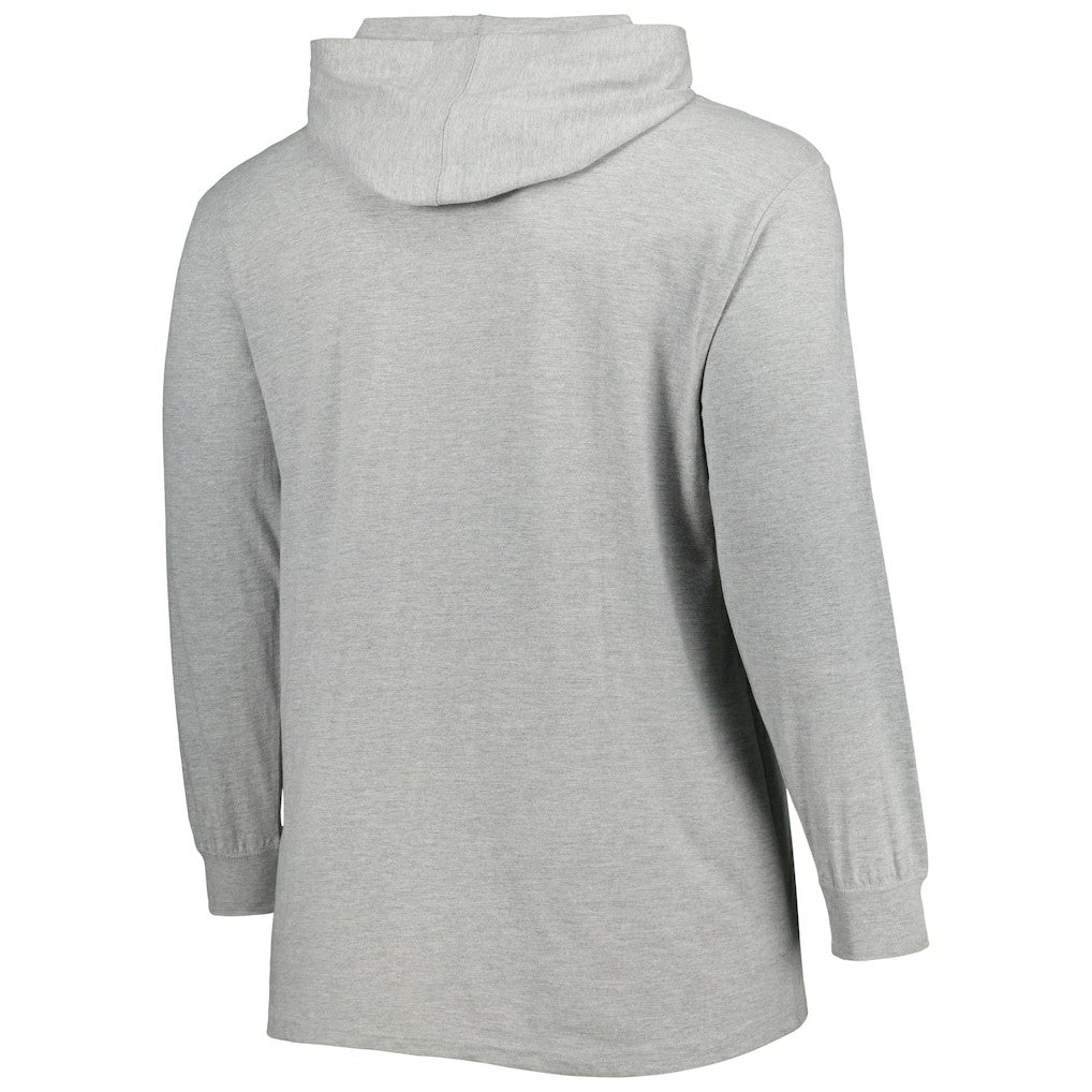 Philadelphia 76ers Big & Tall Pullover Hoodie - Heather Gray online
