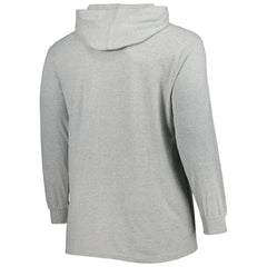 Philadelphia 76ers Big & Tall Pullover Hoodie - Heather Gray online