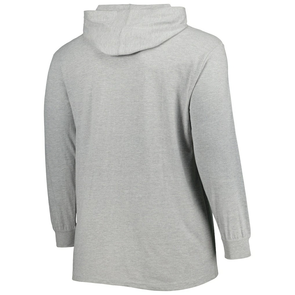 Chicago Bulls Big & Tall Pullover Hoodie - Heather Gray online