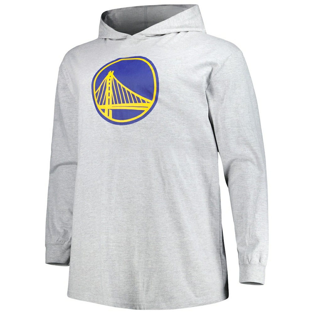 Golden State Warriors Big & Tall Pullover Hoodie sale - Heather Gray online