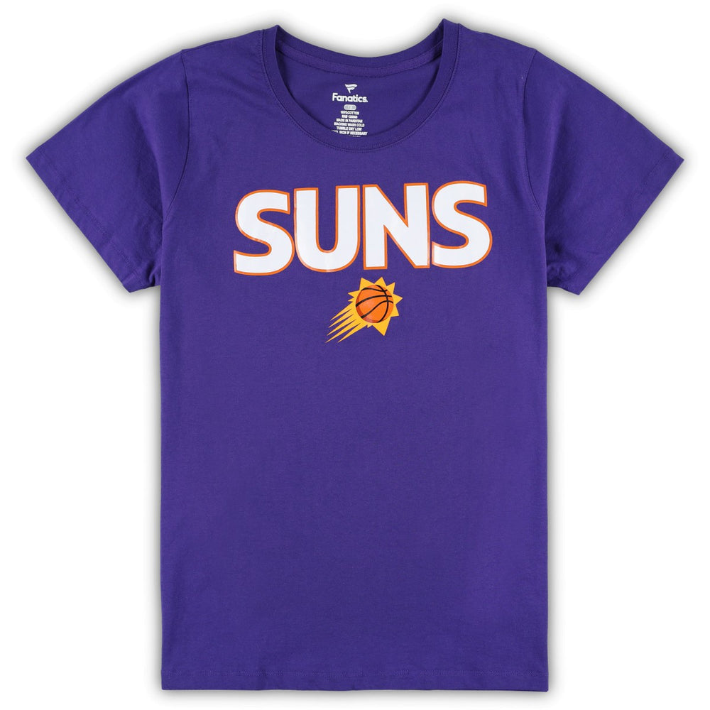 Phoenix Suns Women's Plus Size T-Shirt & Shorts Combo Set - Purple/Heather Gray cheap