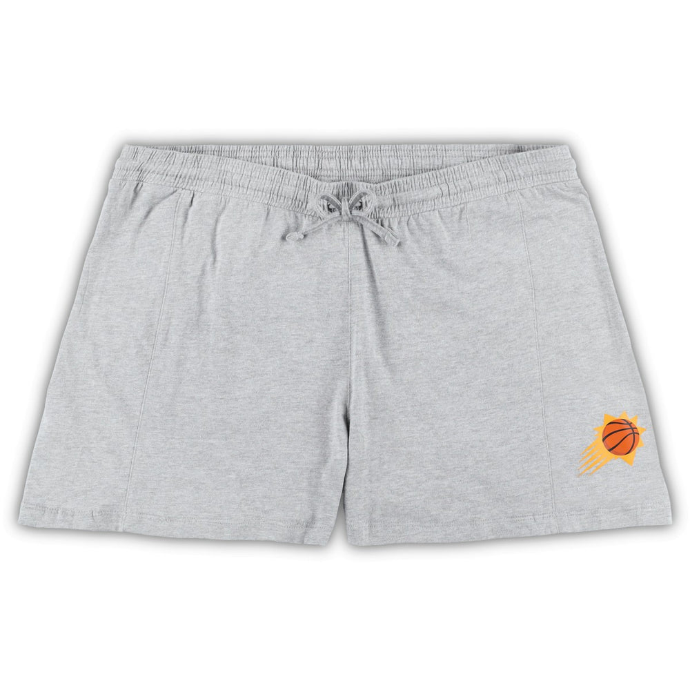 Phoenix Suns Women's Plus Size T-Shirt & Shorts Combo Set - Purple/Heather Gray cheap