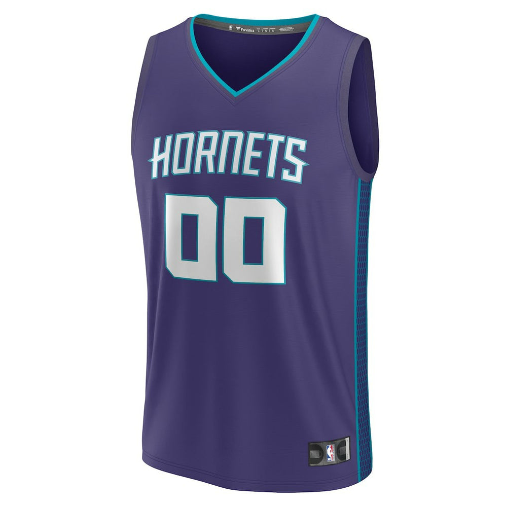 Charlotte Hornets Fast Break Custom Jersey - Purple - Statement Edition sale