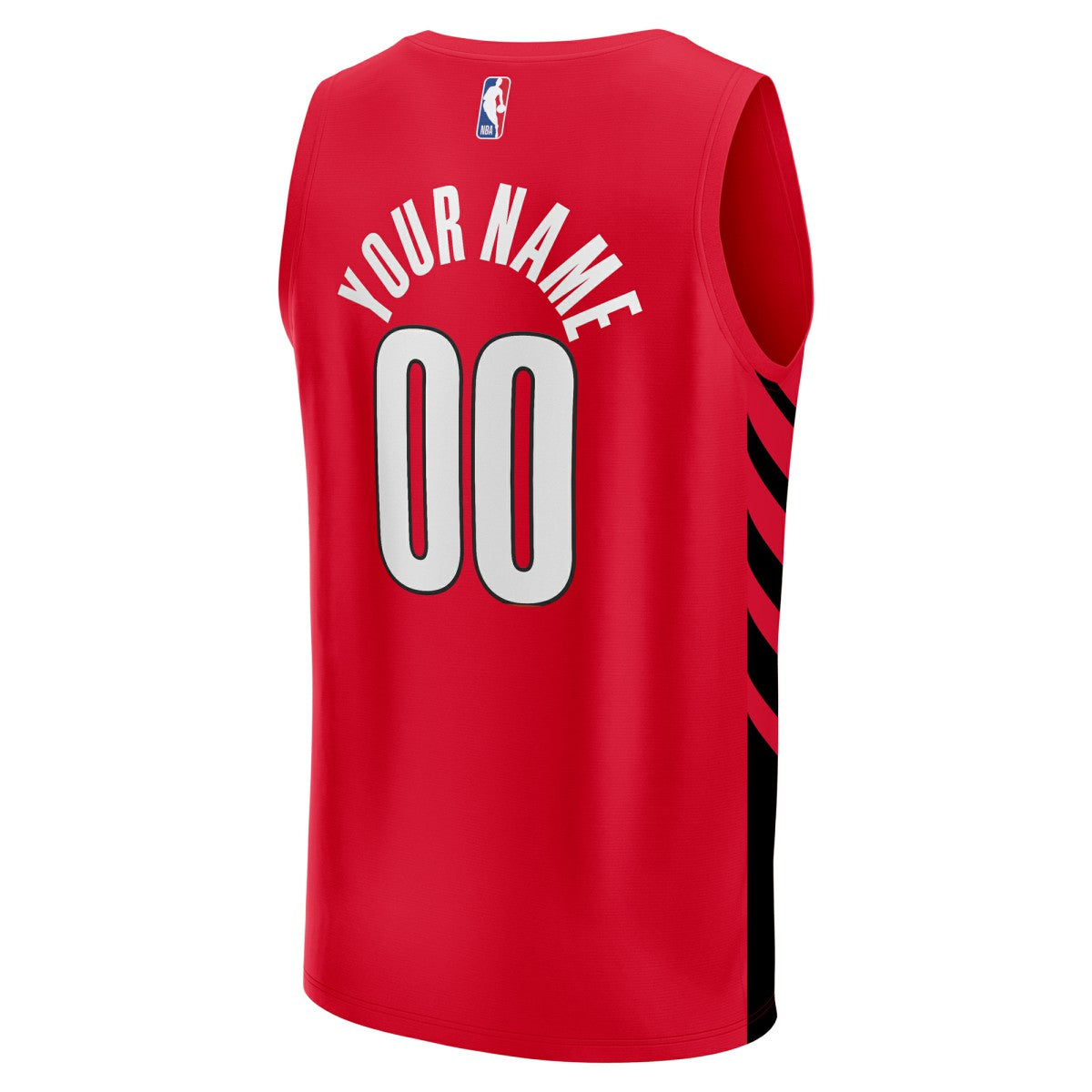 Portland Trail Blazers Fast Break Custom Replica Jersey - Red - Statement Edition outlet