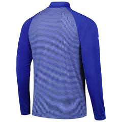 Philadelphia Phillies Levelwear Charter Striped Raglan Quarter-Zip Top Royal