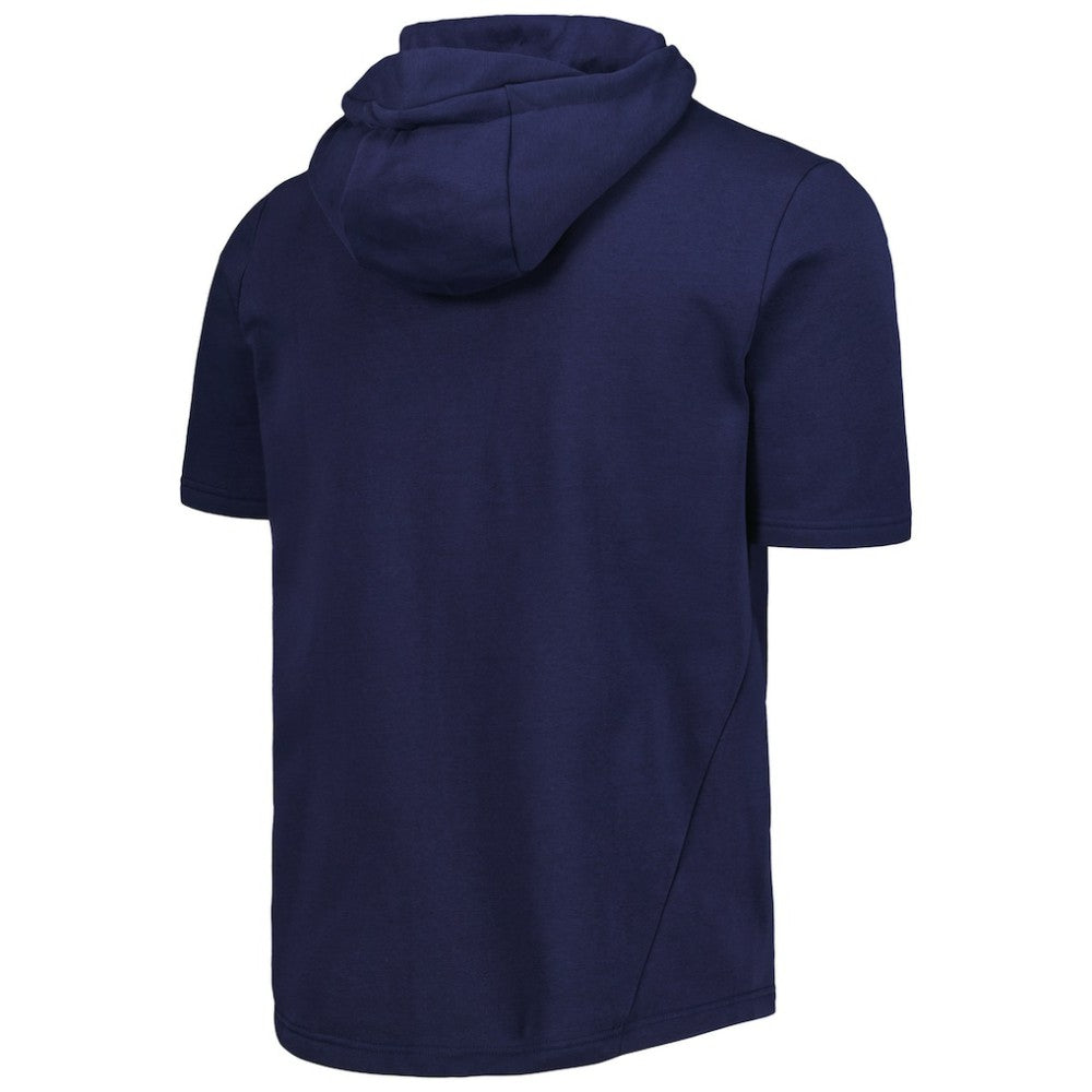 Houston Astros Levelwear Recruit Full-Zip Short Sleeve Hoodie Navy