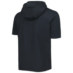 San Diego Padres Levelwear Recruit Full-Zip Short Sleeve Hoodie Black