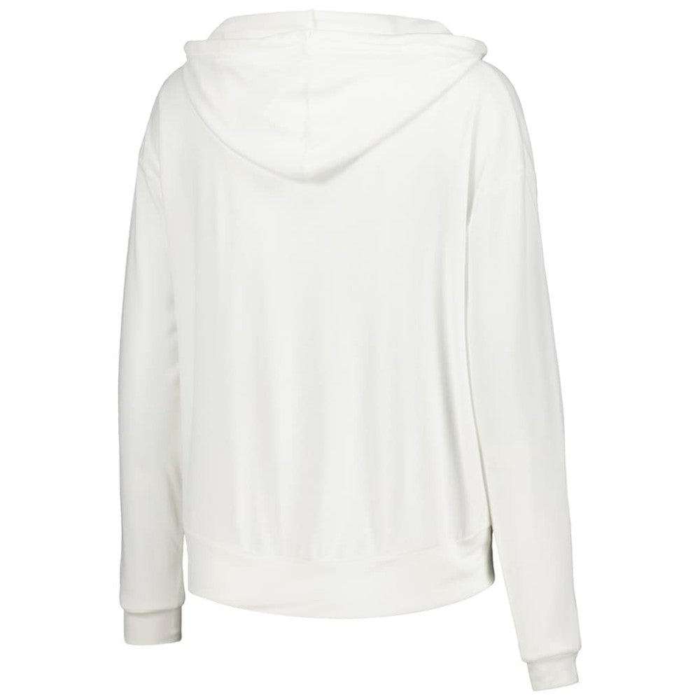 Philadelphia Flyers Concepts Sport Women's Accord Hacci Long Sleeve Hoodie Top - White Hoodies