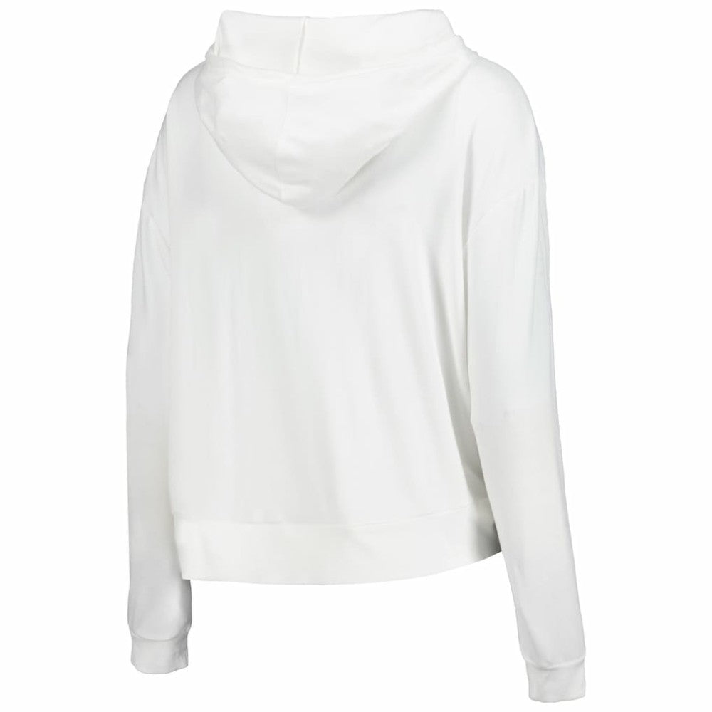 Seattle Kraken Concepts Sport Women's Accord Hacci Long Sleeve Hoodie Top - Cream Hoodies