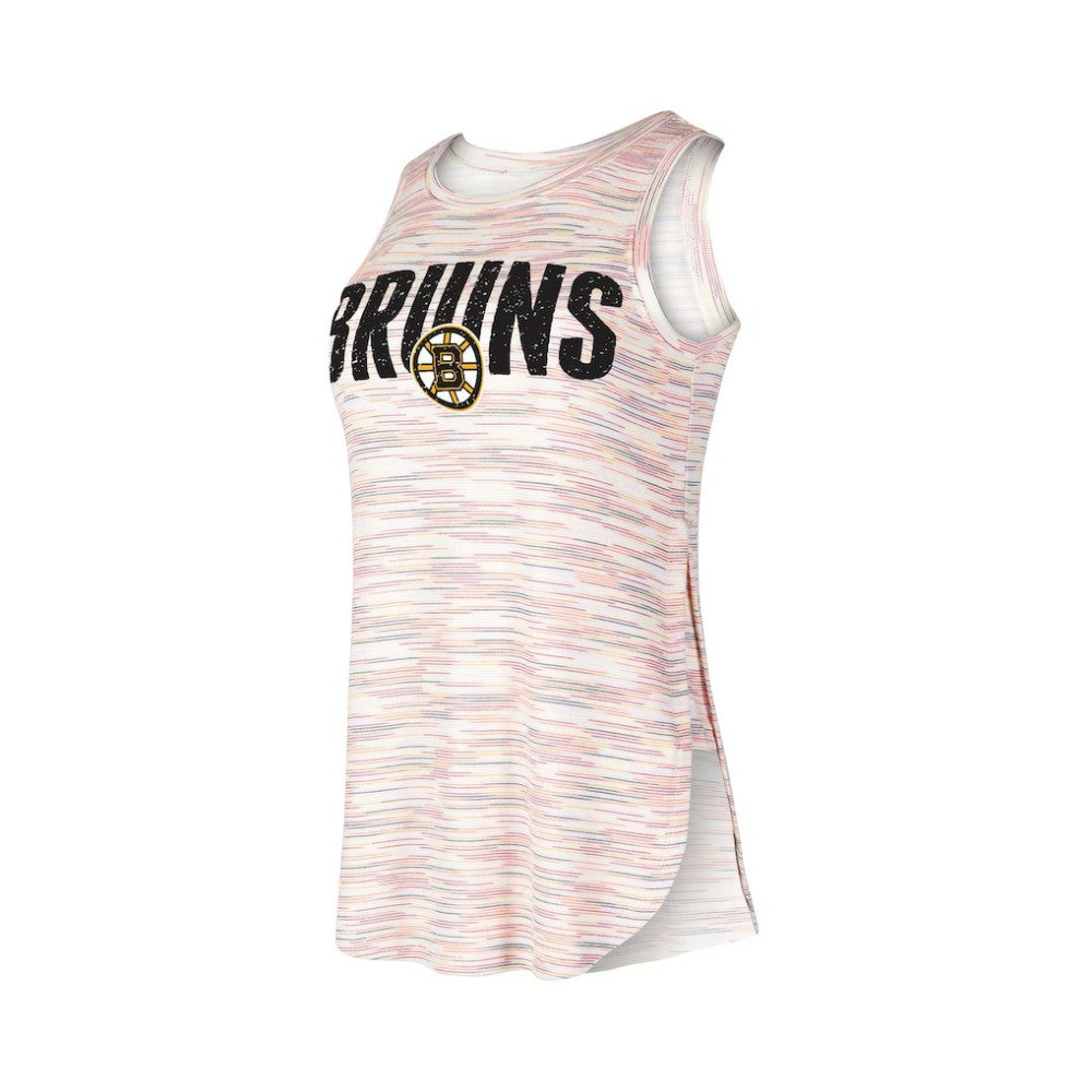 Boston Bruins Concepts Sport Women's Sunray Multicolor Tri-Blend Tank Top Tank Top