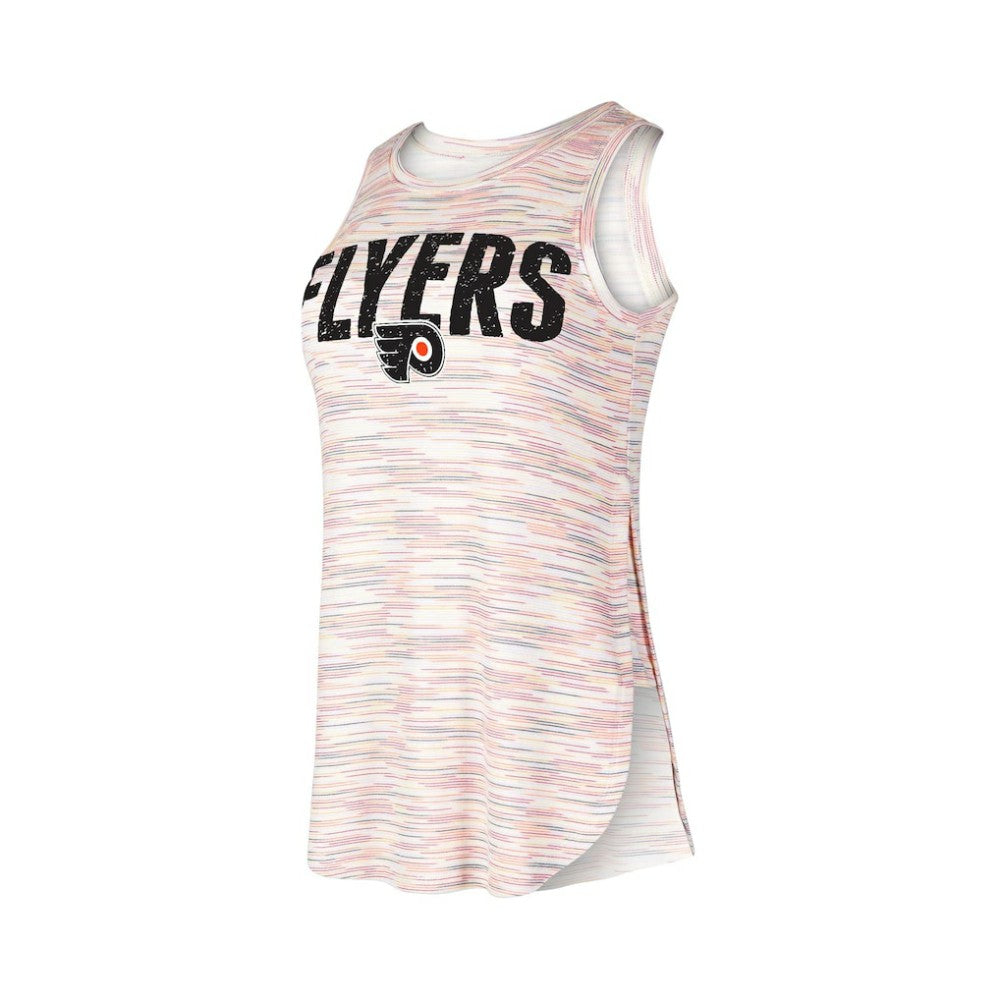Philadelphia Flyers Concepts Sport Women's Sunray Multicolor Tri-Blend Tank Top Tank Top