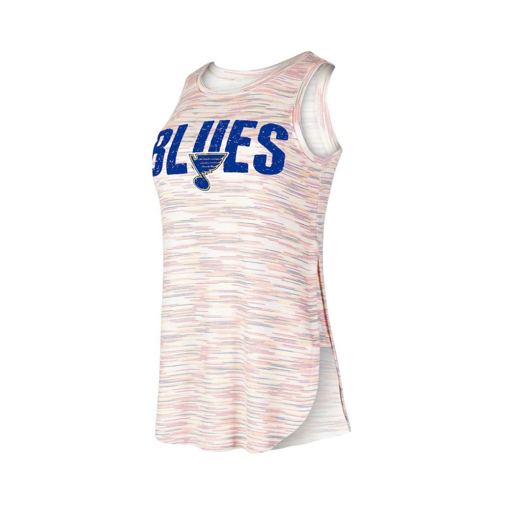 St. Louis Blues Concepts Sport Women's Sunray Multicolor Tri-Blend Tank Top Tank Top