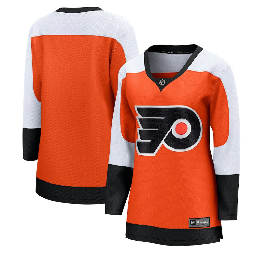 Philadelphia Flyers Fanatics Women's Home Breakaway Jersey - Burnt Orange Jerseys