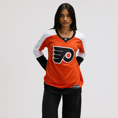 Philadelphia Flyers Fanatics Women's Home Breakaway Jersey - Burnt Orange Jerseys