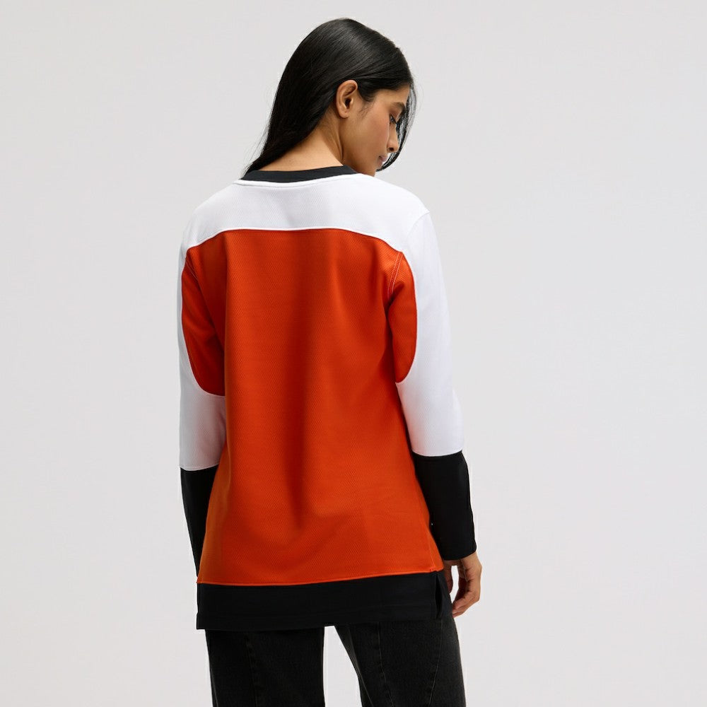 Philadelphia Flyers Fanatics Women's Home Breakaway Jersey - Burnt Orange Jerseys