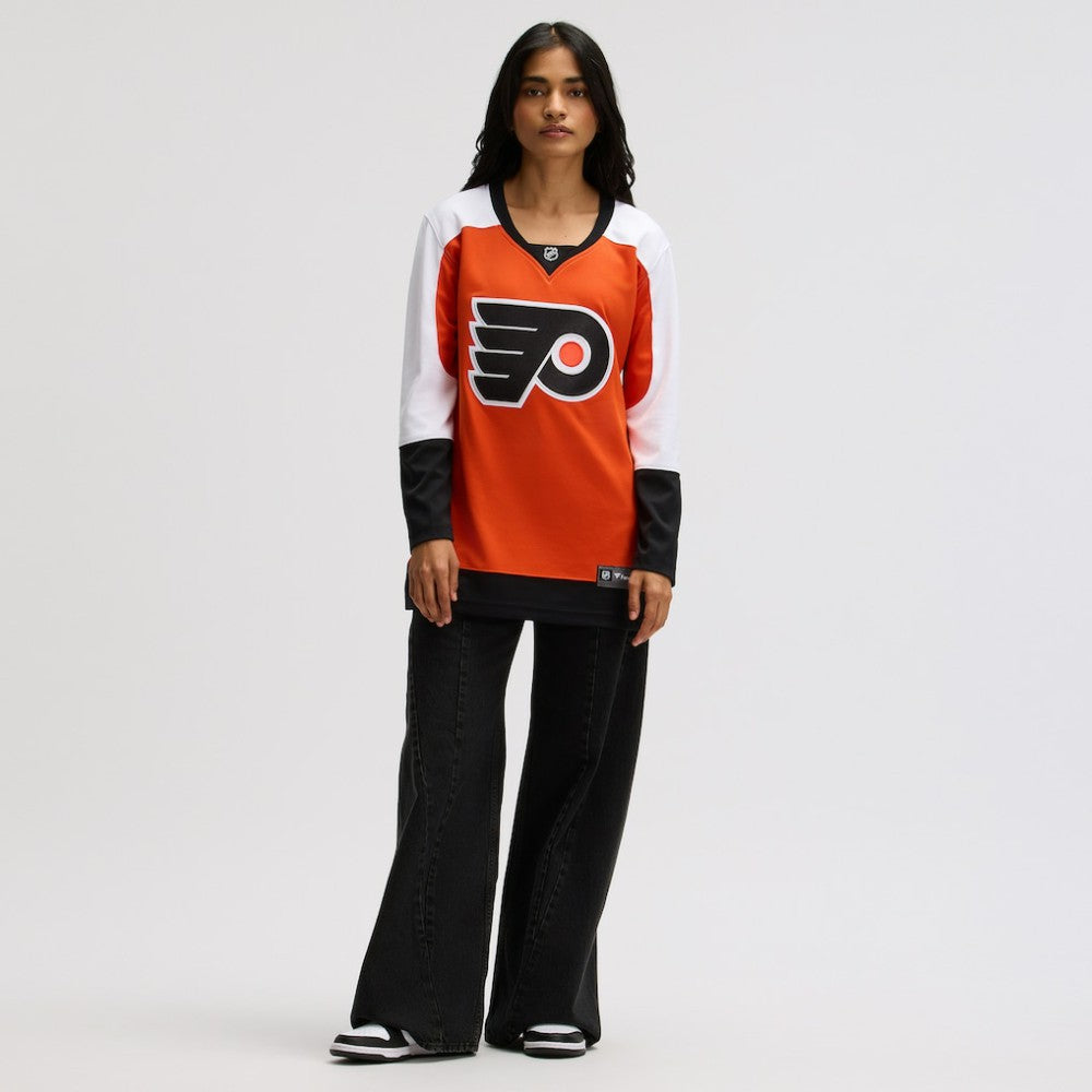 Philadelphia Flyers Fanatics Women's Home Breakaway Jersey - Burnt Orange Jerseys