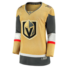 Vegas Golden Knights Fanatics Women's Home Breakaway Jersey - Gold Jerseys