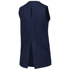 Detroit Tigers Levelwear Women's Paisley Chase V-Neck Tank Top Navy
