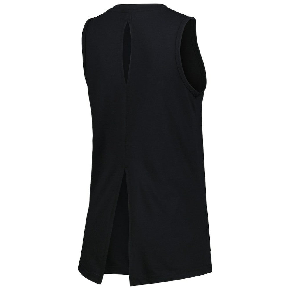 Colorado Rockies Levelwear Women's Paisley Chase V-Neck Tank Top Black