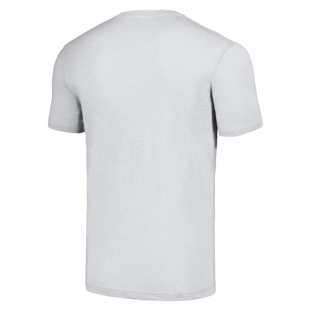 Roberto Clemente Pittsburgh Pirates Homage Illustration Tri-Blend T-Shirt Heather Gray