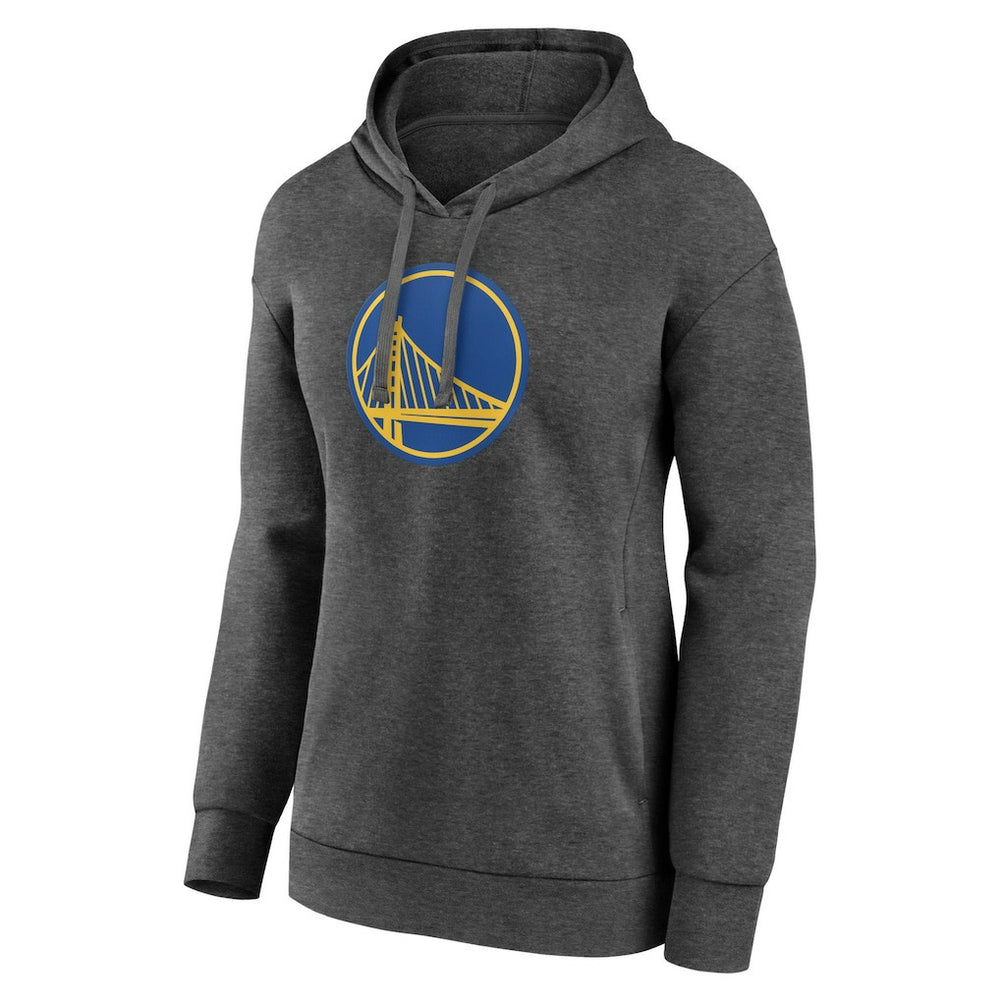 Golden State Warriors Women's Primary Logo Pullover Hoodie sale - Charcoal online