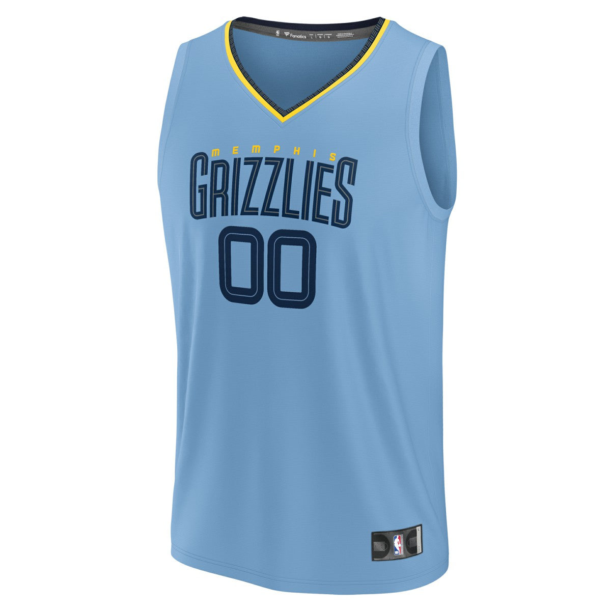 Memphis Grizzlies Youth Fast Break Replica Custom Jersey - Statement Edition - Light Blue cheap