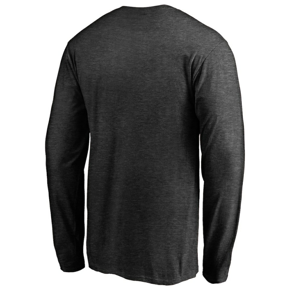 Washington Nationals Heart & Soul Team Long Sleeve T-Shirt Charcoal