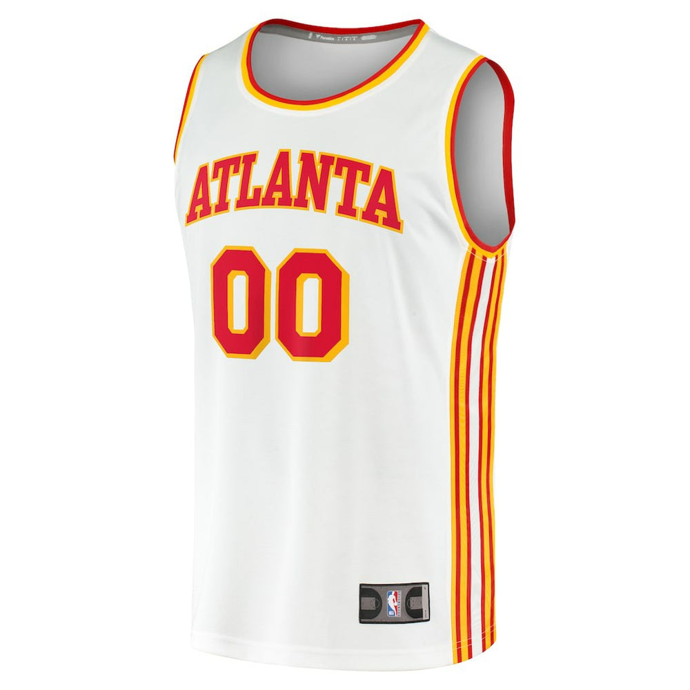Atlanta Hawks Fast Break Custom Replica Jersey - Association Edition - White for sale