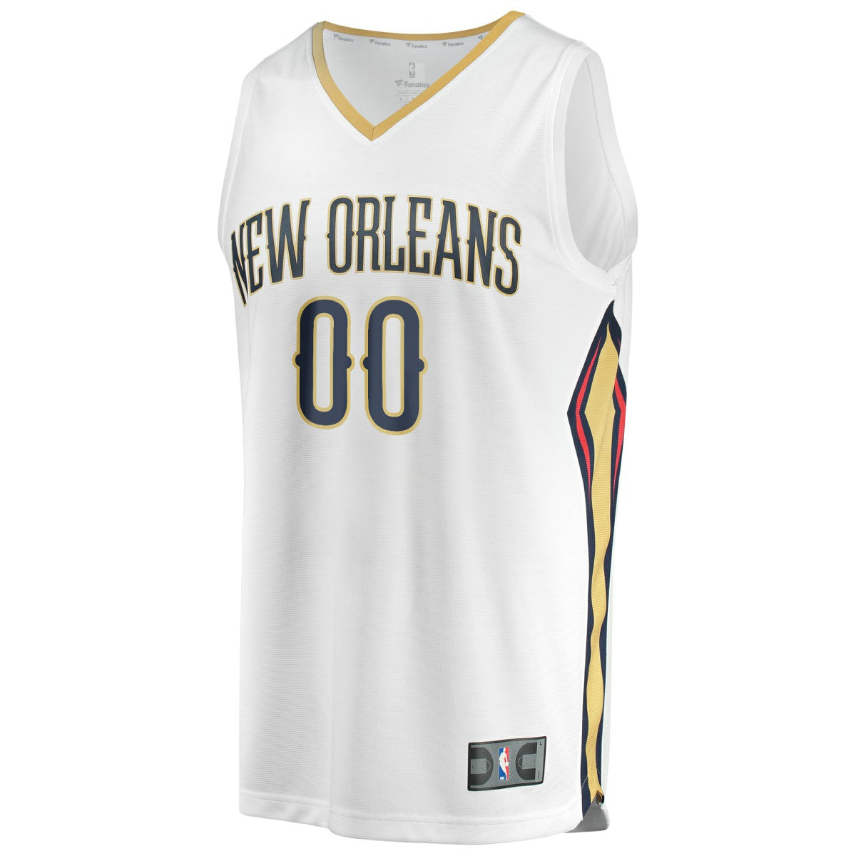 New Orleans Pelicans Unisex Custom Fast Break Jersey - Association Edition - White shop