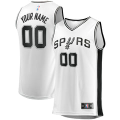 San Antonio Spurs Fast Break Custom Replica Jersey - Association Edition - White cheap