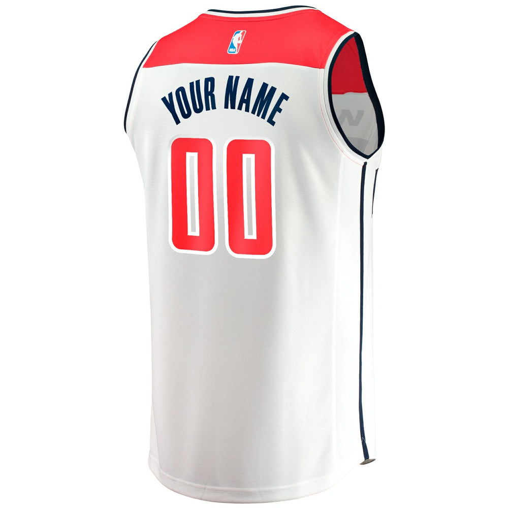 Washington Wizards Fast Break Custom Replica Jersey - Association Edition - White shop