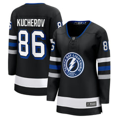 Nikita Kucherov Tampa Bay Lightning Fanatics Women's Breakaway Jersey - Black Jerseys