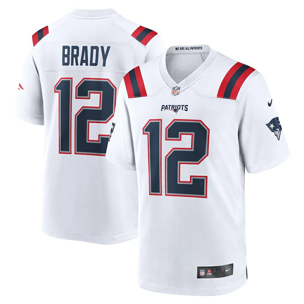 Tom Brady New England Patriots Retired Game Jersey - White sale